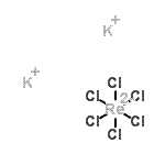 structure of CAS# 16940-97-9, Potassium Hexachlororhenate(IV);DIPOTASSIUM HEXACHLORORHENATE;POTASSIUM HEXACHLORORHENATE(IV)