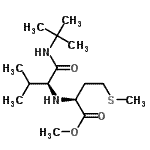 CAS#: 169453-05-8， Methyl N-{(2S)-3-methyl-1-[(2-methyl-2-propanyl)amino]-1-oxo-2-butanyl}-L-methioninate