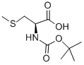 structure of CAS# 16947-80-1, N-[(1,1-Dimethylethoxy)Carbonyl]-S-Methyl-L-Cysteine;(R)-2-((Tert-Butoxycarbonyl)Amino)-3-(Methylthio)Propanoic Acid;N-ALPHA-T-BUTOXYCARBONYL-5-METHYL-L-CYSTEINE;N-(Tert-Butoxycarbonyl)-S-Methyl-L-Cysteine