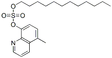 CAS#: 1696-81-7， Dodecyl 5-Methyl-8-Quinolyl Sulphate