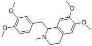 structure of CAS# 1699-51-0, DL-Laudanosine;1-(3,4-Dimethoxybenzyl)-6,7-Dimethoxy-2-Methyl-3,4-Dihydro-1H-Isoquinoline;Spectrum2_000663;Divk1c_006184