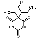 CAS#: 17013-37-5， 5-Ethyl-5-(3-Pentanyl)-2,4,6(1H,3H,5H)-Pyrimidinetrione