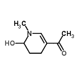 CAS#: 170232-97-0， 1-(6-Hydroxy-1-Methyl-1,4,5,6-Tetrahydro-3-Pyridinyl)Ethanone