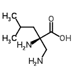 CAS#: 170384-24-4， 2-(Aminomethyl)-L-Leucine
