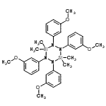 CAS#: 17082-89-2， 1,2,4,5-Tetrakis(3-Methoxyphenyl)-3,3,6,6-Tetramethyl-1,2,4,5,3,6-Tetrazadisilinane