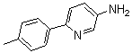 结构式 CAS# 170850-45-0, 6-(4-甲基苯基)-3-吡啶胺
