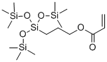 CAS#: 17096-12-7， 2-Propenoic Acid 3-[3,3,3-Trimethyl-1,1-Bis[(Trimethylsilyl)Oxy]-1-Disiloxanyl]Propyl Ester