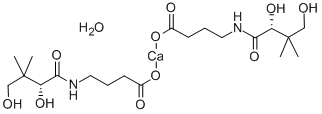 structure of CAS# 17097-76-6, 4-[[(2R)-2,4-Dihydroxy-3,3-Dimethyl-1-Oxobutyl]Amino]-Butanoic Acid Calcium Salt (2:1);Calcium 4-[[(2R)-2,4-Dihydroxy-3,3-Dimethyl-Butanoyl]Amino]Butanoate;Calcium 4-[[(2R)-2,4-Dihydroxy-3,3-Dimethyl-1-Oxobutyl]Amino]Butanoate;Calcium 4-[[(2R)-2,4-Dihydroxy-3,3-Dimethyl-Butanoyl]Amino]Butyrate