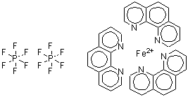 CAS#: 17112-07-1， Iron(2+) Hexafluorophosphate - 1,10-Phenanthroline (1:2:3)