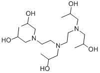 结构式 CAS# 17121-34-5, N,N,N',N'',N''-五(2-羟基丙基)二乙烯三胺