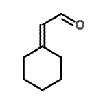 CAS#: 1713-63-9， Cyclohexylideneacetaldehyde
