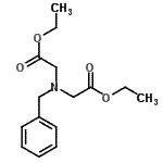 structure of CAS# 17136-37-7, Diethyl 2,2'-(Benzylimino)Diacetate;Diethyl benzyliminodiacetate;574899_ALDRICH