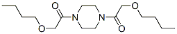 CAS 登录号：17149-27-8， 1,4-二(丁氧基乙酰基)哌嗪