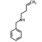 结构式 CAS# 17150-62-8, N-苄基-3-丁烯-1-胺