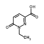 CAS#: 171672-98-3， 1-Ethyl-6-Oxo-1,6-Dihydro-3-Pyridazinecarboxylic Acid