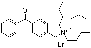 CAS#: 172040-91-4， 4-Benzoyl-N,N,N-Tributyl-Benzenemethanaminium Bromide (1:1)