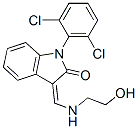 CAS#: 172371-95-8， (3Z)-1-(2,6-Dichlorophenyl)-3-[(2-Hydroxyethylamino)Methylidene]Indol-2-One