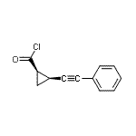 CAS#: 172477-26-8， (1R,2S)-2-(Phenylethynyl)Cyclopropanecarbonyl Chloride