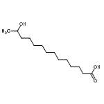 CAS#: 17278-73-8， 13-Hydroxytetradecanoic Acid