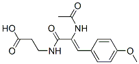 CAS#: 172798-50-4， 3-[[2-Acetamido-3-(4-Methoxyphenyl)Prop-2-Enoyl]Amino]Propanoic Acid
