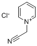 structure of CAS# 17281-59-3, N-(Cyanomethyl)Pyridinium Chloride;2-(1-Pyridin-1-Iumyl)Acetonitrile Chloride;2-Pyridin-1-Ium-1-Ylethanenitrile Chloride;454745_Aldrich
