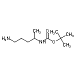 CAS#: 172833-25-9， 2-Methyl-2-Propanyl (5-Amino-2-Pentanyl)Carbamate