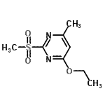CAS#: 172899-14-8， 4-Ethoxy-6-Methyl-2-(Methylsulfonyl)Pyrimidine