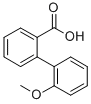 structure of CAS# 17296-28-5, 2-Biphenyl-(2'-Methoxy)Carboxylic Acid;2-Biphenylcarboxylic Acid, 2'-Methoxy-;Nsc97635;[1,1'-Biphenyl]-2-Carboxylic Acid, 2'-Methoxy-