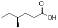 CAS 登录号：1730-89-8， (4S)-4-甲基-己酸