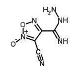 CAS#: 173030-56-3， 4-Cyano-1,2,5-oxadiazole-3-carboximidohydrazide 5-oxide
