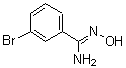 结构式 CAS# 173406-70-7, 3-溴-N'-羟基苯甲脒