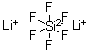 structure of CAS# 17347-95-4, Dilithium Hexafluorosilicate;3-Amino-2-fluoro-4-methylpyridine;Lithium hexafluorosilicate;Lithium hexafluorosilicate 98%