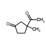 CAS#: 173547-34-7， 3-Acetyl-3-Methylcyclopentanone