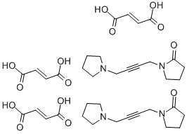 结构式 CAS# 17360-35-9, 氧化震颤素半富马酸盐