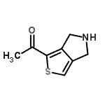 CAS#: 173667-60-2， 1-(5,6-Dihydro-4H-Thieno[3,4-c]Pyrrol-1-Yl)Ethanone