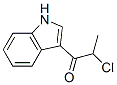 structure of CAS# 17380-07-3, 2-Chloro-1-(1H-Indol-3-Yl)Propan-1-One;Zinc03399223