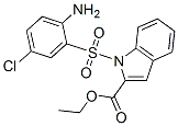 CAS#: 173908-47-9， Ethyl 1-(2-Amino-5-Chlorophenyl)Sulfonylindole-2-Carboxylate