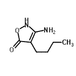 CAS#: 17399-71-2， 3-Amino-4-Butyl-1,2-Oxazol-5(2H)-One