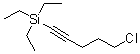 structure of CAS# 174125-30-5, (5-Chloro-1-Pentyn-1-Yl)Triethyl-Silane;Silane,(5-Chloro-1-Pentyn-1-Yl)Triethyl-;1-CHLORO-5-TRIETHYLSILYL-4-PENTYNE;TRIETHYLSILYL-5-CHLOROPENTYNE