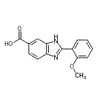 CAS#: 174422-16-3， 2-(2-Methoxyphenyl)-1H-Benzimidazole-6-Carboxylic Acid