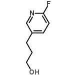CAS#: 174523-84-3， 3-(6-Fluoro-3-Pyridinyl)-1-Propanol