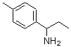 structure of CAS# 174636-87-4, 1-(4-Methylphenyl)-1-Propanamine;1-(4-methylphenyl)-1-propanamine;1-(4-methylphenyl)propylamine;1-p-Tolyl-propylamine