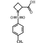 CAS#: 174740-80-8， 1-[(4-Methylphenyl)Sulfonyl]-2-Azetidinecarboxylic Acid
