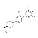CAS#: 174805-87-9， 5-[4-(4-Ethylcyclohexyl)-2-Fluoro-Phenyl]-1,2,3-Trifluoro-Benzene