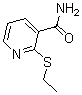 CAS#: 175135-27-0， 2-(Ethylthio)-3-Pyridinecarboxamide