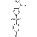 CAS#: 175135-41-8， 1-{1-[(4-Chlorophenyl)Sulfonyl]-1H-Pyrrol-3-Yl}Ethanone