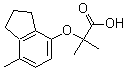 CAS#: 175136-07-9， 2-[(2,3-Dihydro-7-Methyl-1H-Inden-4-Yl)Oxy]-2-Methyl-Propanoic Acid