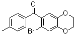 CAS#: 175136-42-2， (7-Bromo-2,3-Dihydro-1,4-Benzodioxin-6-Yl)(4-Methylphenyl)-Methanone