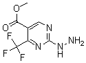 structure of CAS# 175137-28-7, 2-Hydrazinyl-4-(Trifluoromethyl)-5-Pyrimidinecarboxylic Acid Methyl Ester;5-(Methoxycarbonyl)-4-(Trifluoromethyl)Pyrimidine-2-Hydrazine 95%;Methyl 2-Hydrazinyl-4-(Trifluoromethyl)Pyrimidine-5-Carboxylate;METHYL 4-(TRIFLUOROMETHYL)-2-HYDRAZINYLPYRIMIDINE-5-CARBOXYLATE