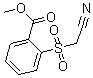 CAS#: 175137-52-7， 2-[(Cyanomethyl)Sulfonyl]-Benzoic Acid Methyl Ester
